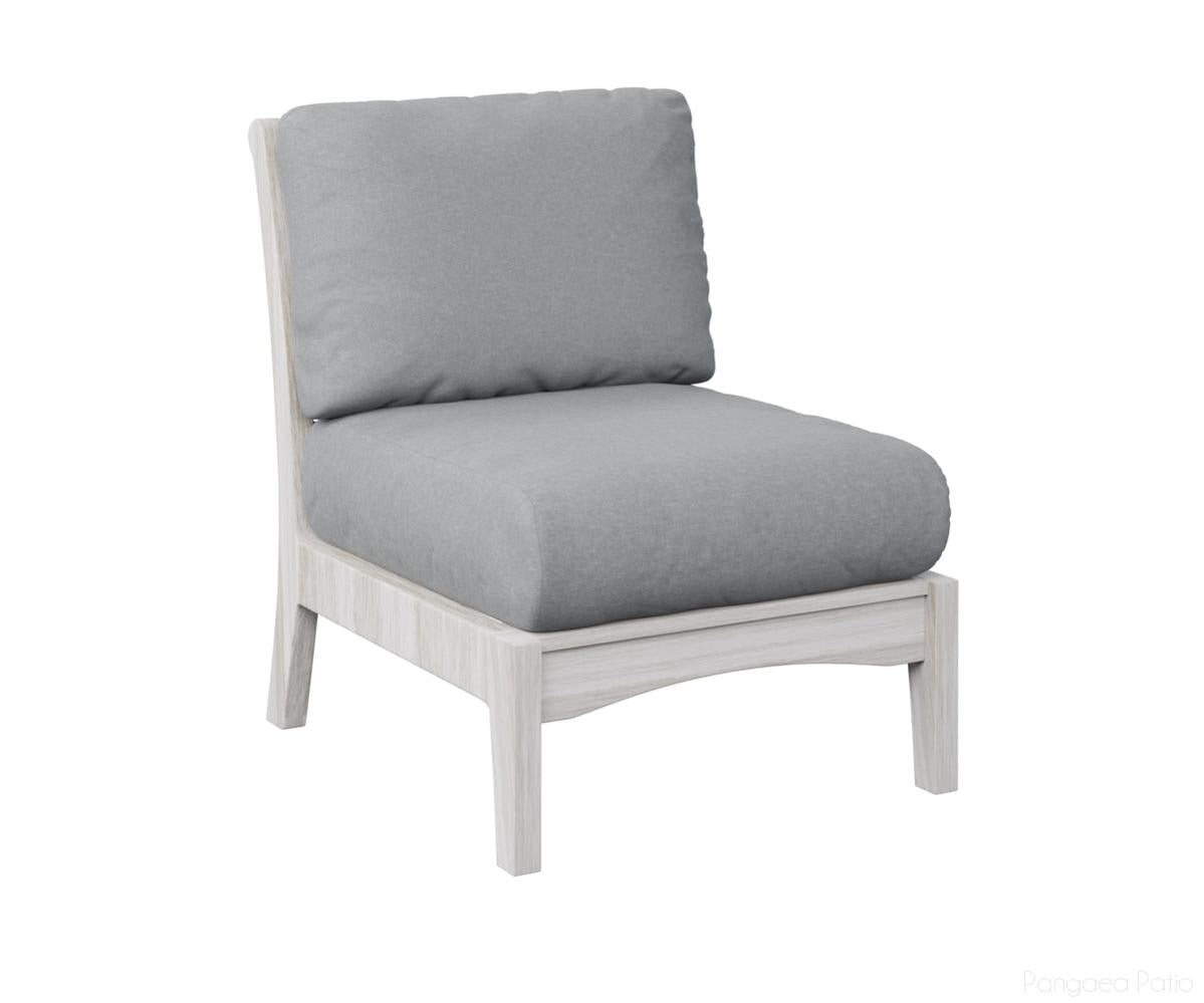 BGCTCAS2434SS-Berlin Gardens-Classic Terrace Center Armless Section-Seashell BG-Pangaea Patio