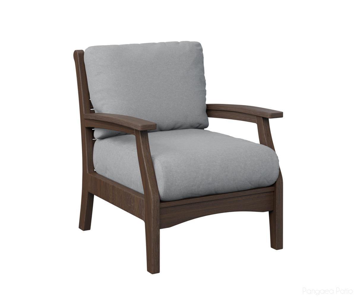BGCTCC3034BW-Berlin Gardens-Classic Terrace Club Chair-Brazilian Walnut BG-Pangaea Patio