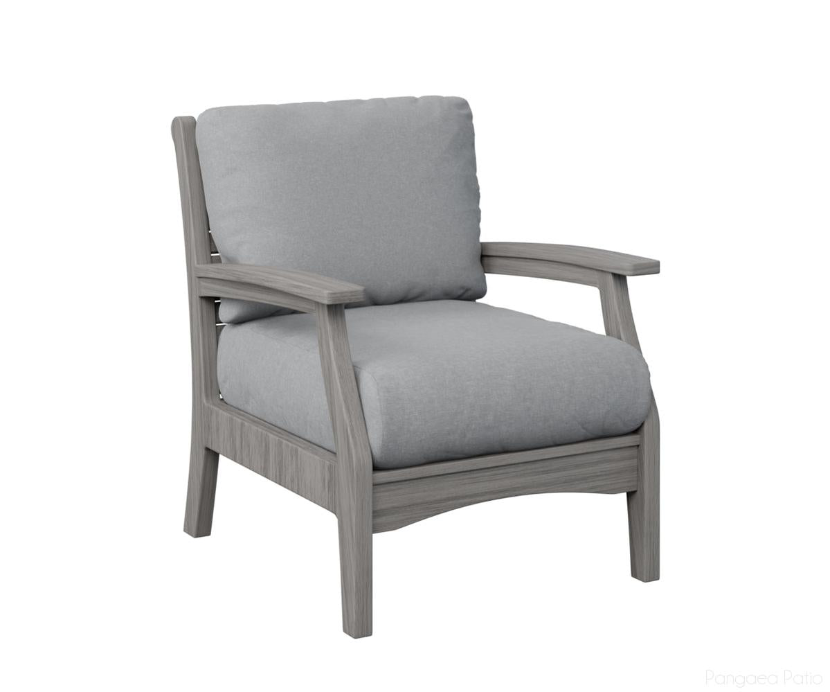 BGCTCC3034DG-Berlin Gardens-Classic Terrace Club Chair-Driftwood Gray BG-Pangaea Patio
