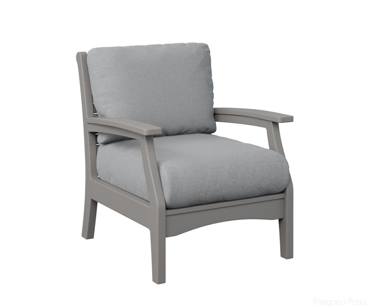 BGCTCC3034LG-Berlin Gardens-Classic Terrace Club Chair-Light Gray BG-Pangaea Patio