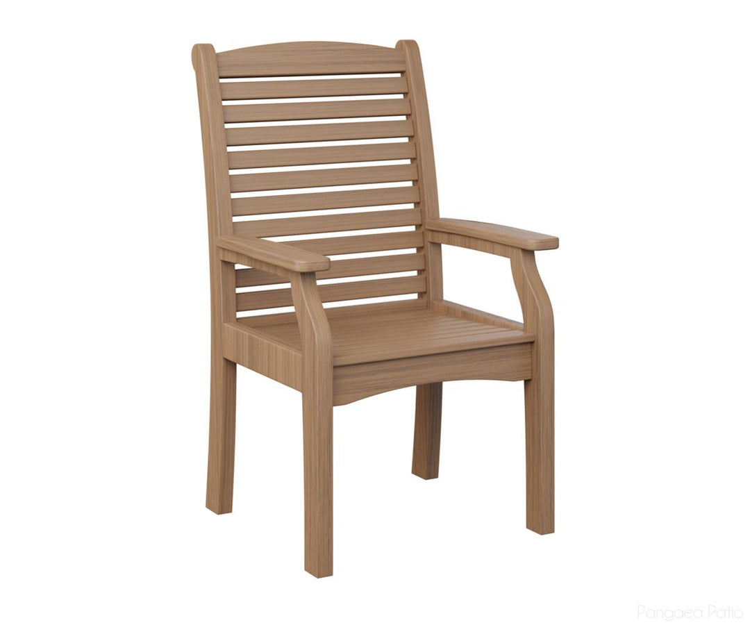 BGCTDC2744AM-Berlin Gardens-Classic Terrace Dining Chair-Antique Mahogany BG-Pangaea Patio