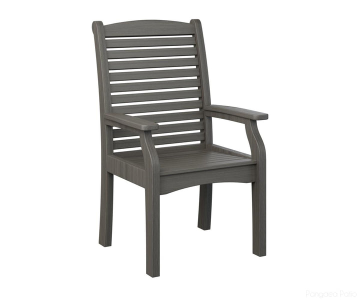BGCTDC2744CG-Berlin Gardens-Classic Terrace Dining Chair-Coastal Gray BG-Pangaea Patio