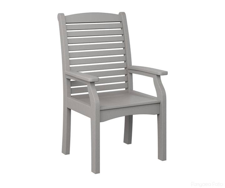 BGCTDC2744LG-Berlin Gardens-Classic Terrace Dining Chair-Light Gray BG-Pangaea Patio