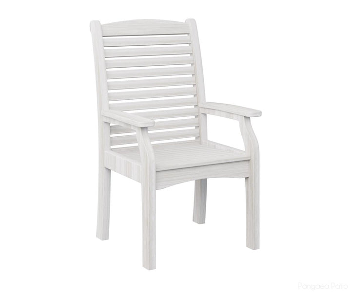 BGCTDC2744SS-Berlin Gardens-Classic Terrace Dining Chair-Seashell BG-Pangaea Patio