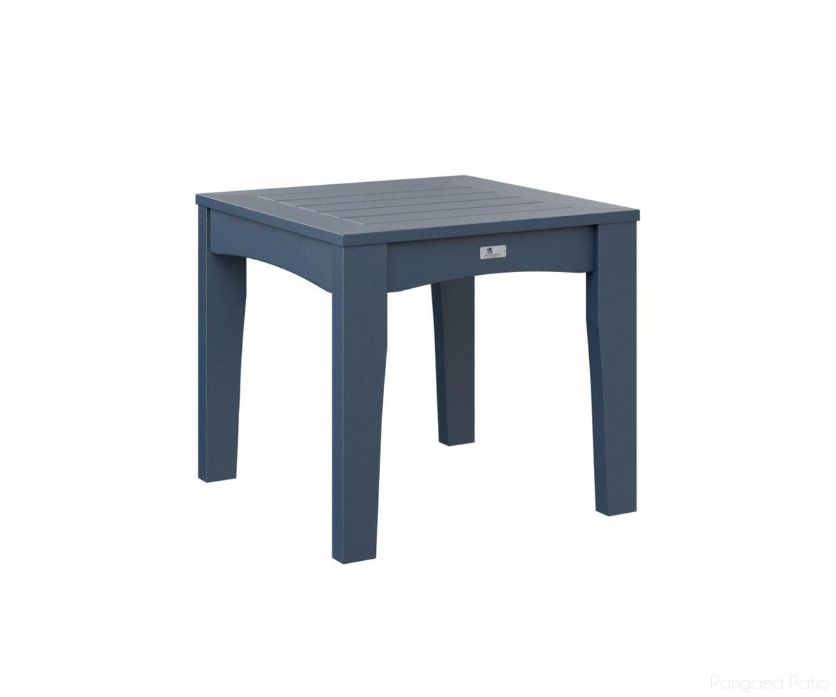 BGCTET2520NB-Berlin Gardens-Classic Terrace End Table-Navy Blue BG-Pangaea Patio