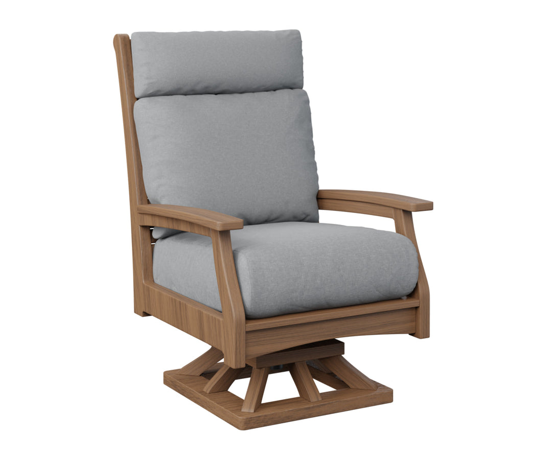 BGCTHSR3045AM-Berlin Gardens-Classic Terrace High Back Swivel Rocker-Pangaea Patio