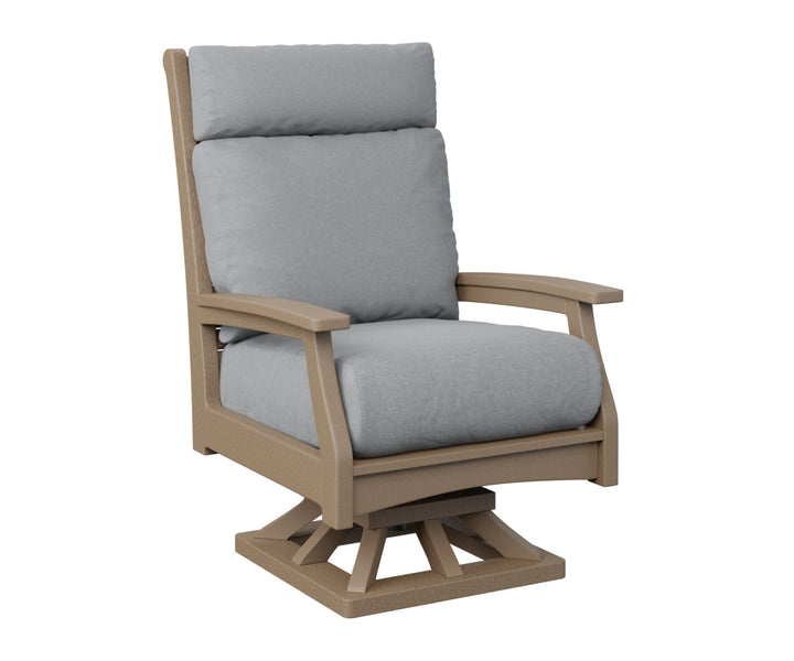 BGCTHSR3045WW-Berlin Gardens-Classic Terrace High Back Swivel Rocker-Pangaea Patio