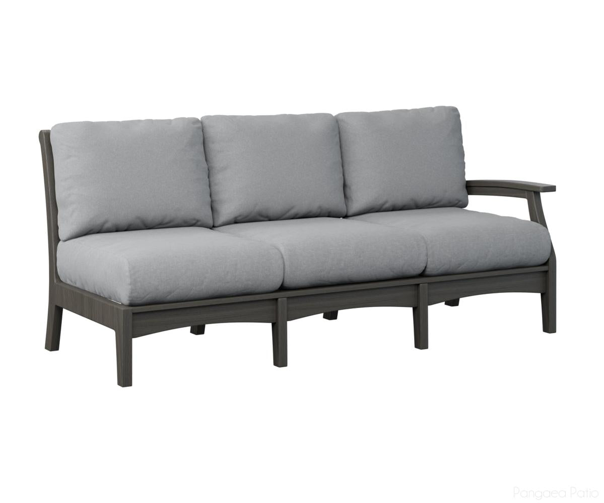 BGCTLSS7934CG-Berlin Gardens-Classic Terrace Left Arm Sofa-Coastal Gray BG-Pangaea Patio