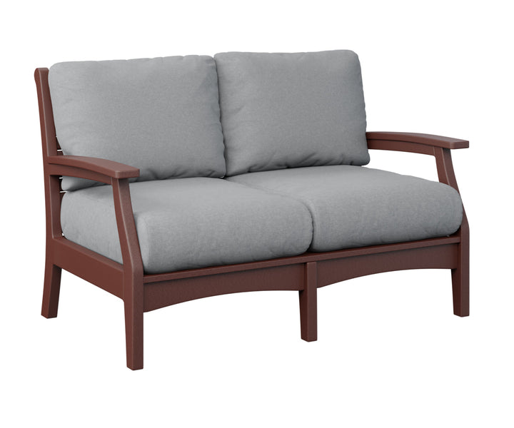 BGCTL5734BR-Berlin Gardens-Classic Terrace Loveseat-Pangaea Patio