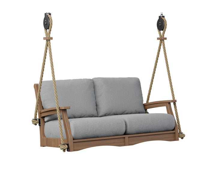 BGCTLSW5727AM-Berlin Gardens-Classic Terrace Loveseat Swing-Pangaea Patio