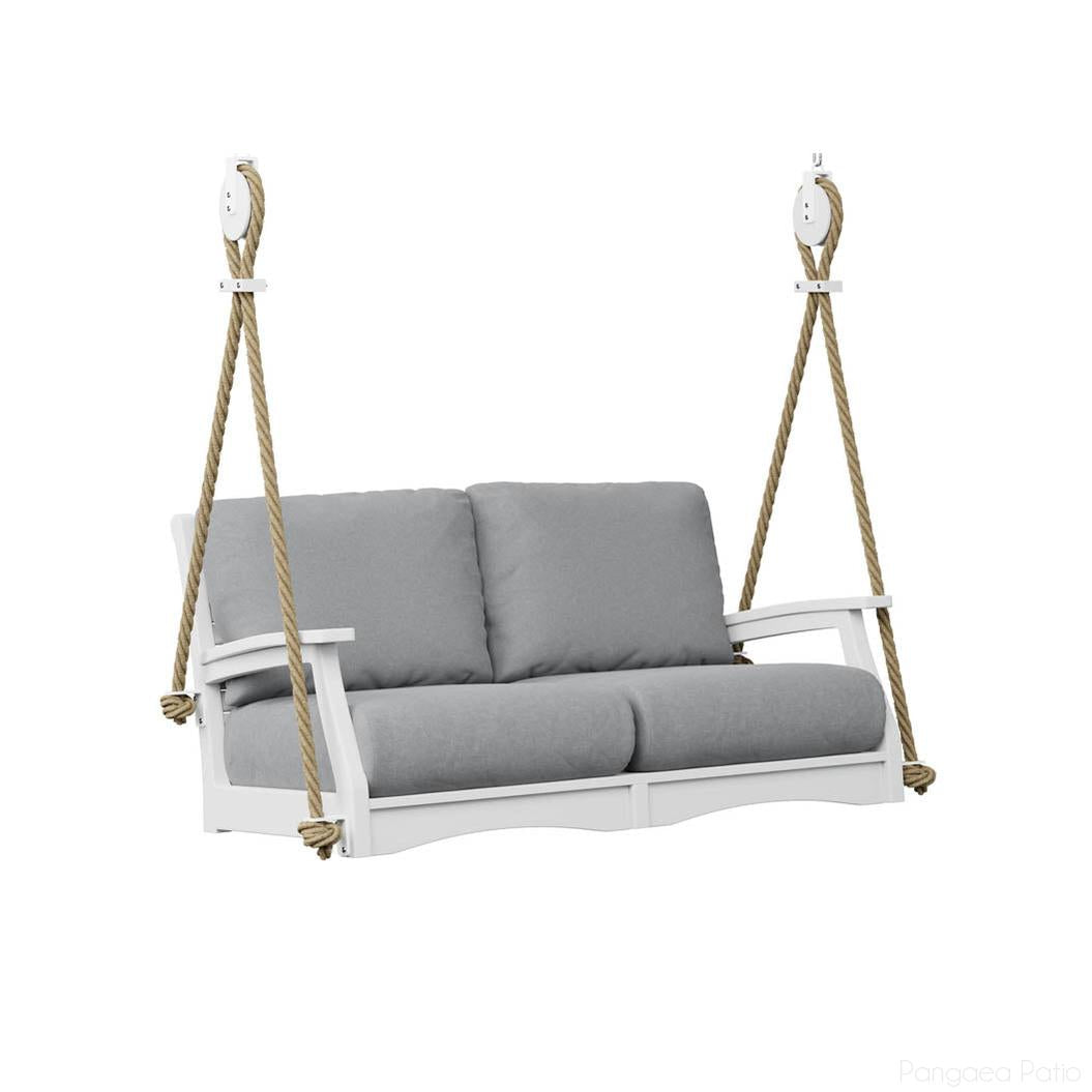 '-Berlin Gardens-Classic Terrace Loveseat Swing-Pangaea Patio