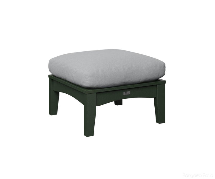 BGCTO2511G-Berlin Gardens-Classic Terrace Ottoman-Green BG-Pangaea Patio
