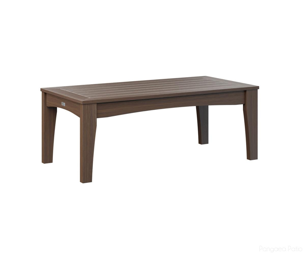 BGCTCT4818BW-Berlin Gardens-Classic Terrace Rectangle Coffee Table-Brazilian Walnut BG-Pangaea Patio