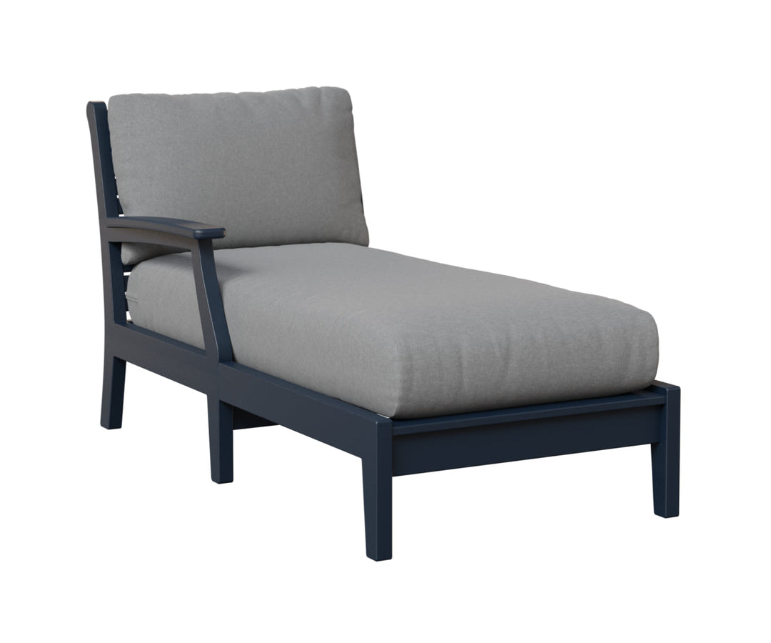 BGCTRCL3163NB-Berlin Gardens-Classic Terrace Right Arm Chaise Lounge-Pangaea Patio