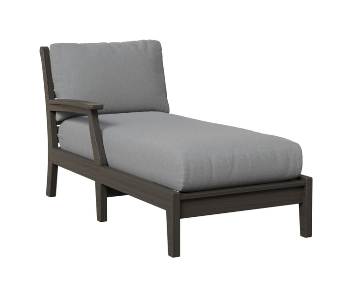 BGCTRCL3163CG-Berlin Gardens-Classic Terrace Right Arm Chaise Lounge-Pangaea Patio