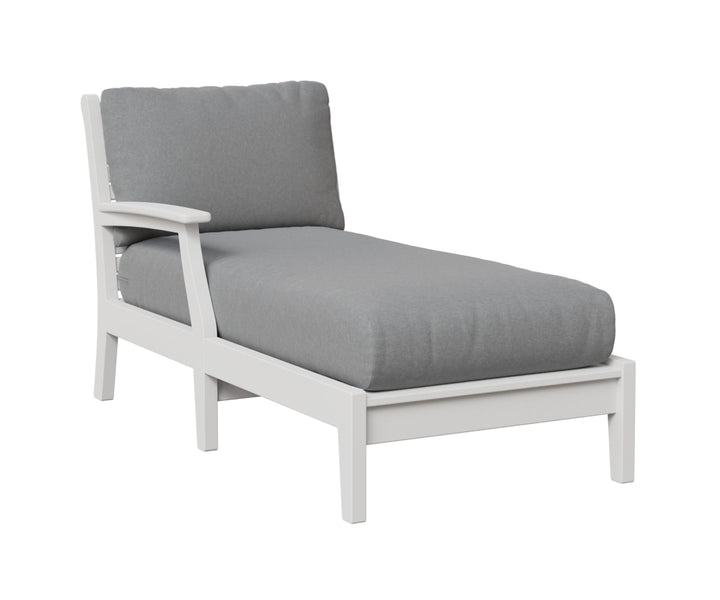 BGCTRCL3163W-Berlin Gardens-Classic Terrace Right Arm Chaise Lounge-Pangaea Patio