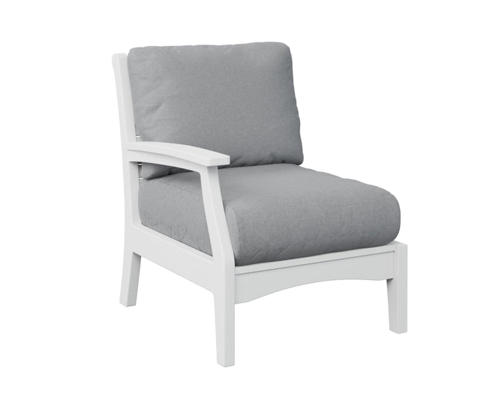 BGCTRSC2934W-Berlin Gardens-Classic Terrace Right Arm Club Chair-Pangaea Patio