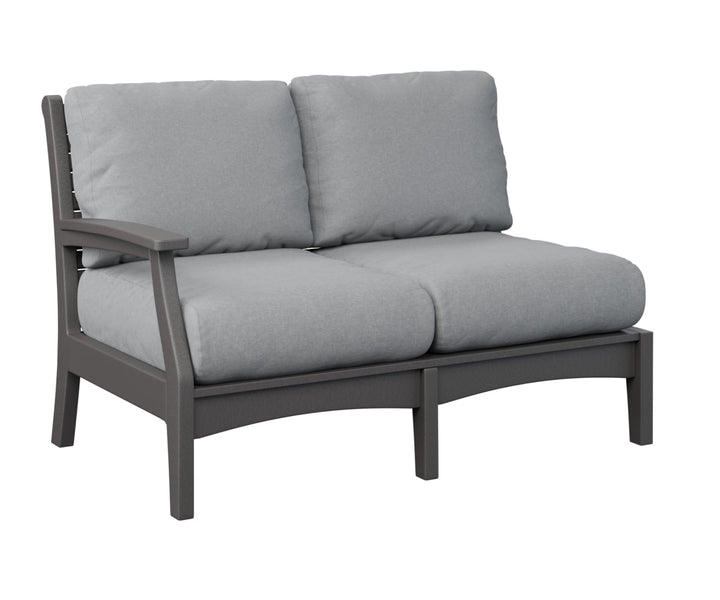 BGCTRSL5334SG-Berlin Gardens-Classic Terrace Right Arm Loveseat-Pangaea Patio