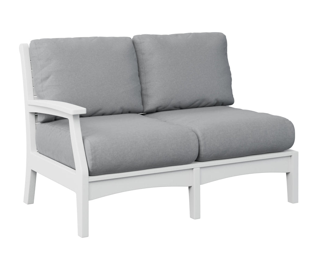 BGCTRSL5334W-Berlin Gardens-Classic Terrace Right Arm Loveseat-Pangaea Patio