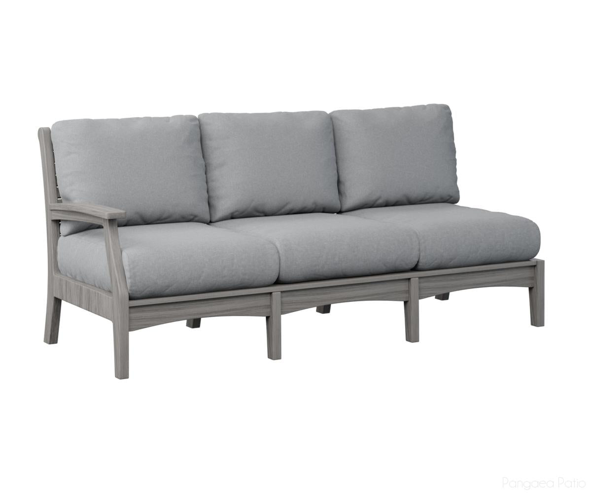 BGCTRSS7934DG-Berlin Gardens-Classic Terrace Right Arm Sofa-Driftwood Gray BG-Pangaea Patio