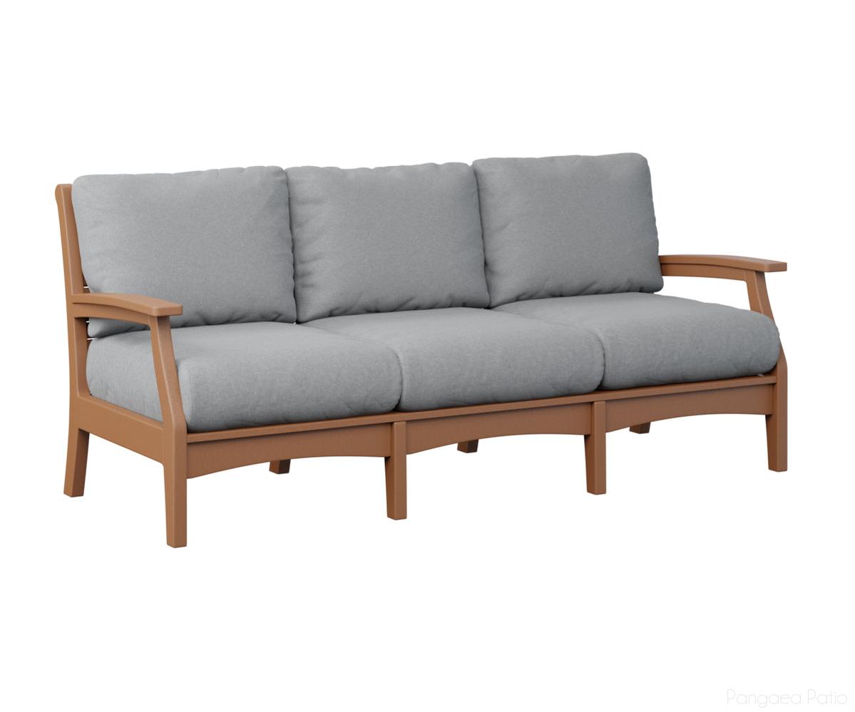 BGCTS8034C-Berlin Gardens-Classic Terrace Sofa-Cedar BG-Pangaea Patio