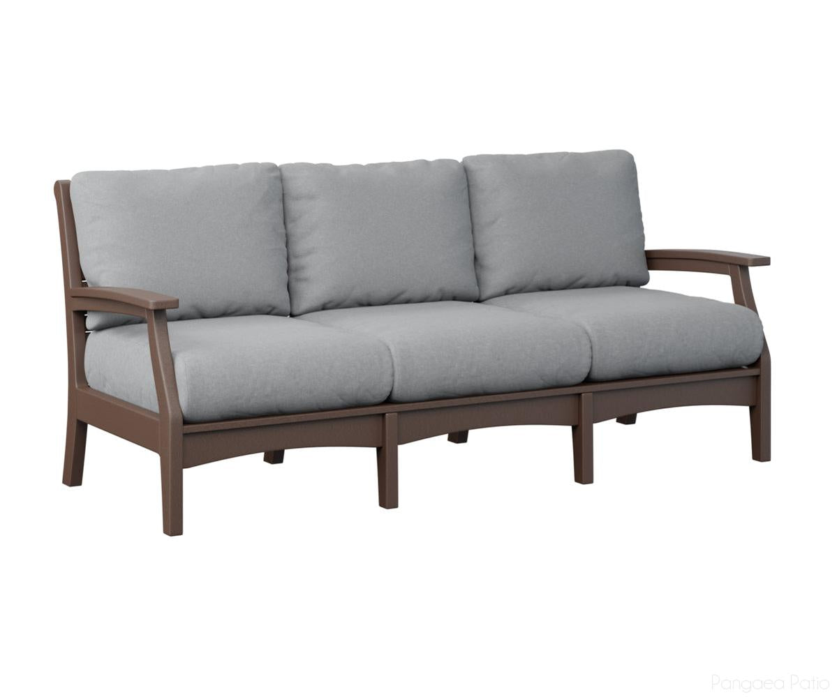 BGCTS8034CB-Berlin Gardens-Classic Terrace Sofa-Chocolate Brown BG-Pangaea Patio