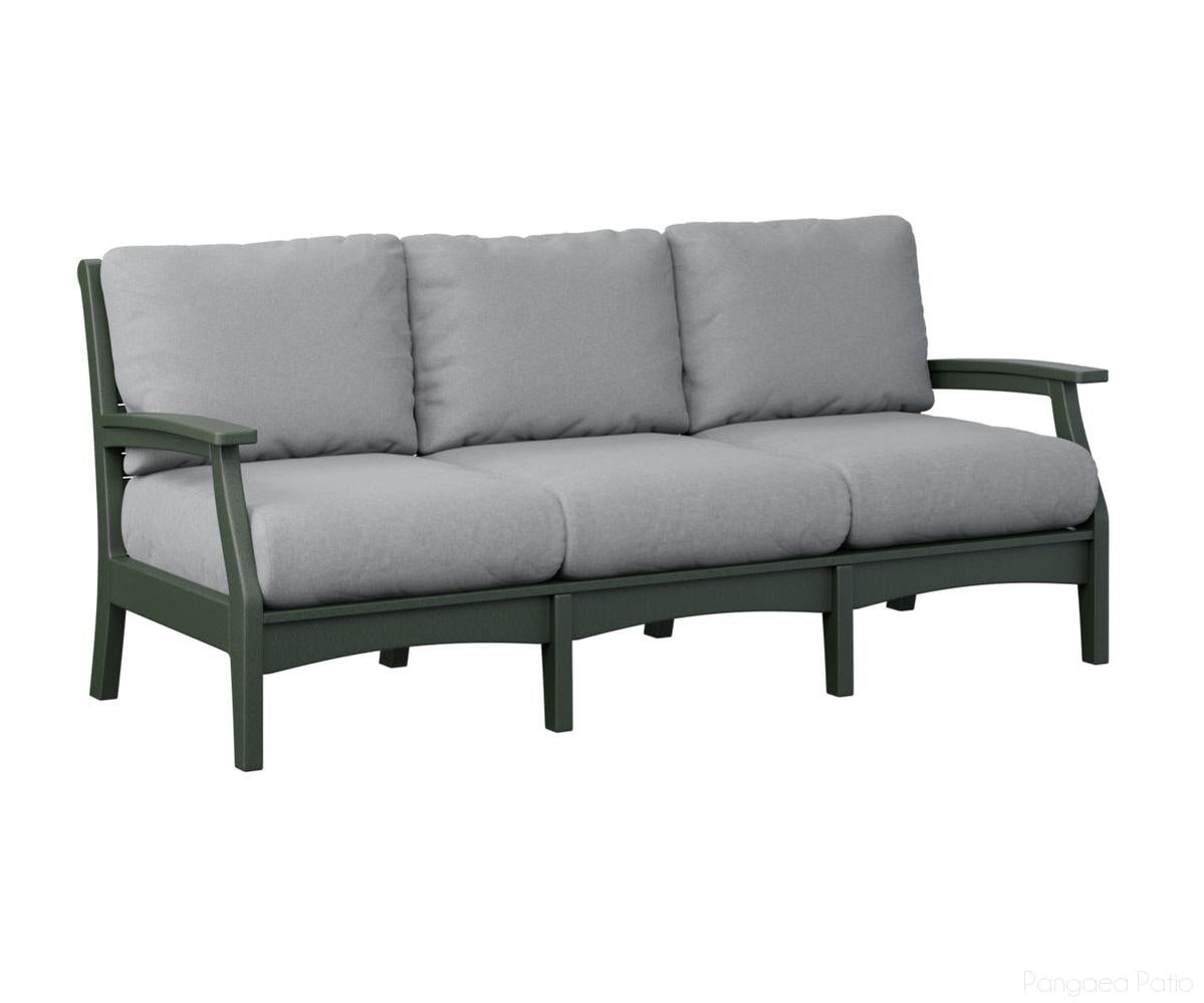 BGCTS8034G-Berlin Gardens-Classic Terrace Sofa-Green BG-Pangaea Patio