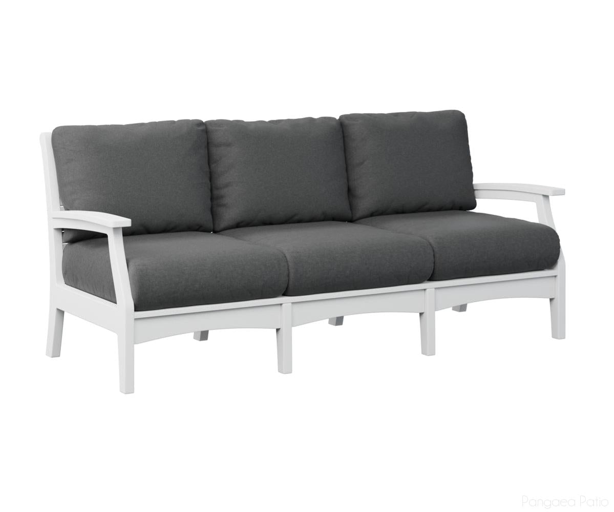 BGCTS8034W-Berlin Gardens-Classic Terrace Sofa-White BG-Pangaea Patio