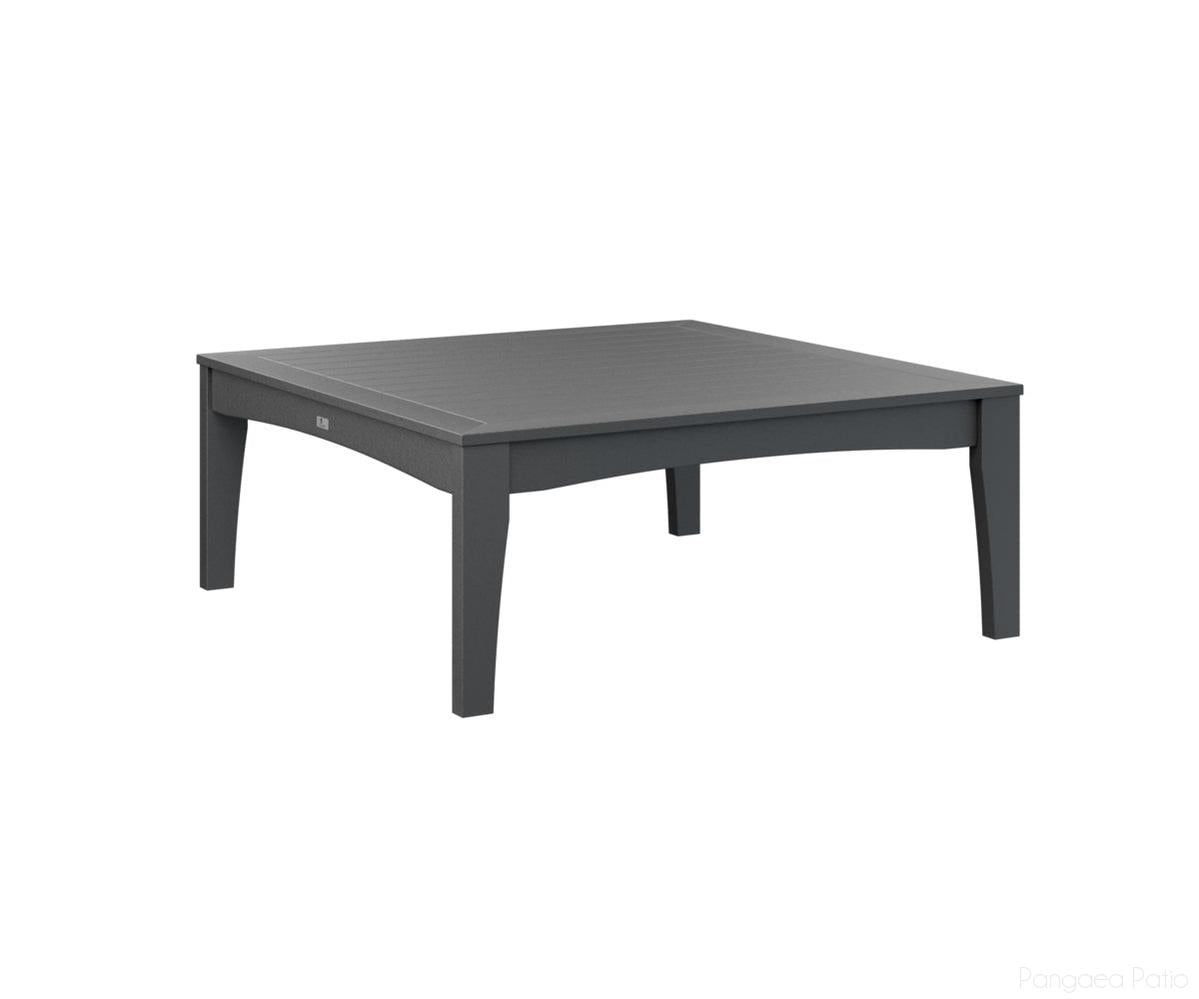 BGCTSCT4545B-Berlin Gardens-Classic Terrace Square Coffee Table-Black BG-Pangaea Patio