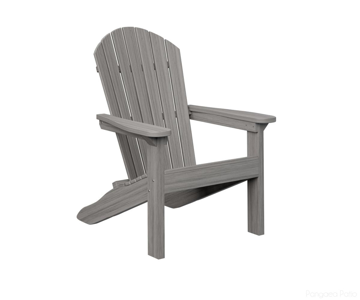 BGPATC2400DG-Berlin Gardens-Comfo-Back Adirondack Chair-Driftwood Gray BG-Pangaea Patio