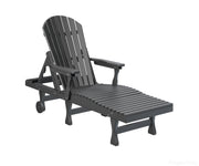 BGPCCL7400B-Berlin Gardens-Comfo-Back Chaise Lounge-Black BG-Pangaea Patio