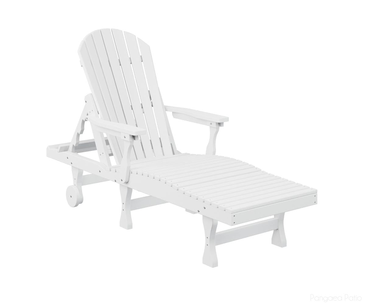 BGPCCL7400W-Berlin Gardens-Comfo-Back Chaise Lounge-White BG-Pangaea Patio
