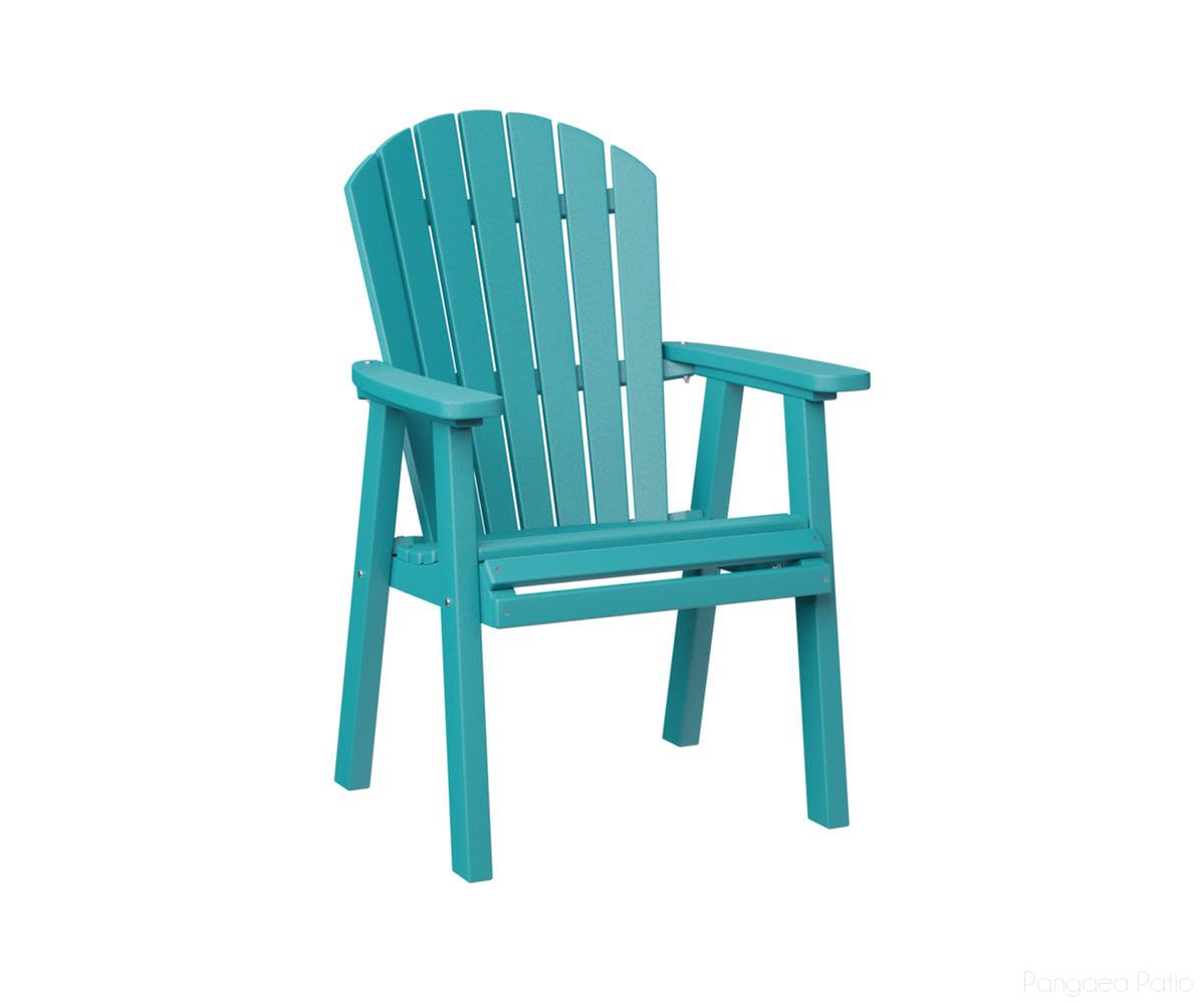 BGPEDC2127AB-Berlin Gardens-Comfo-Back Dining Chair-Aruba Blue BG-Pangaea Patio