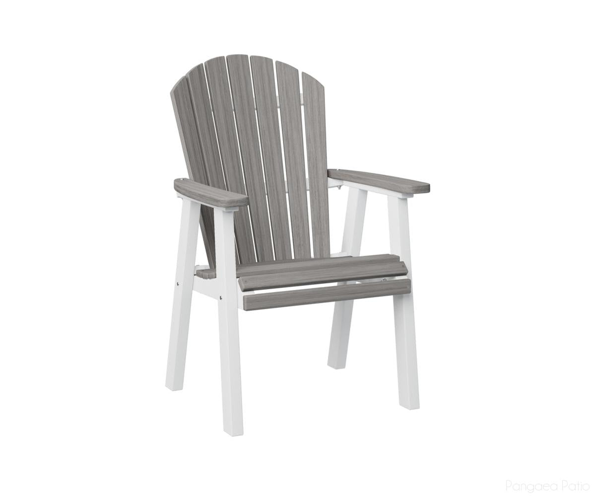 BGPEDC2127DGW-Berlin Gardens-Comfo-Back Dining Chair-Driftwood Gray White BG-Pangaea Patio