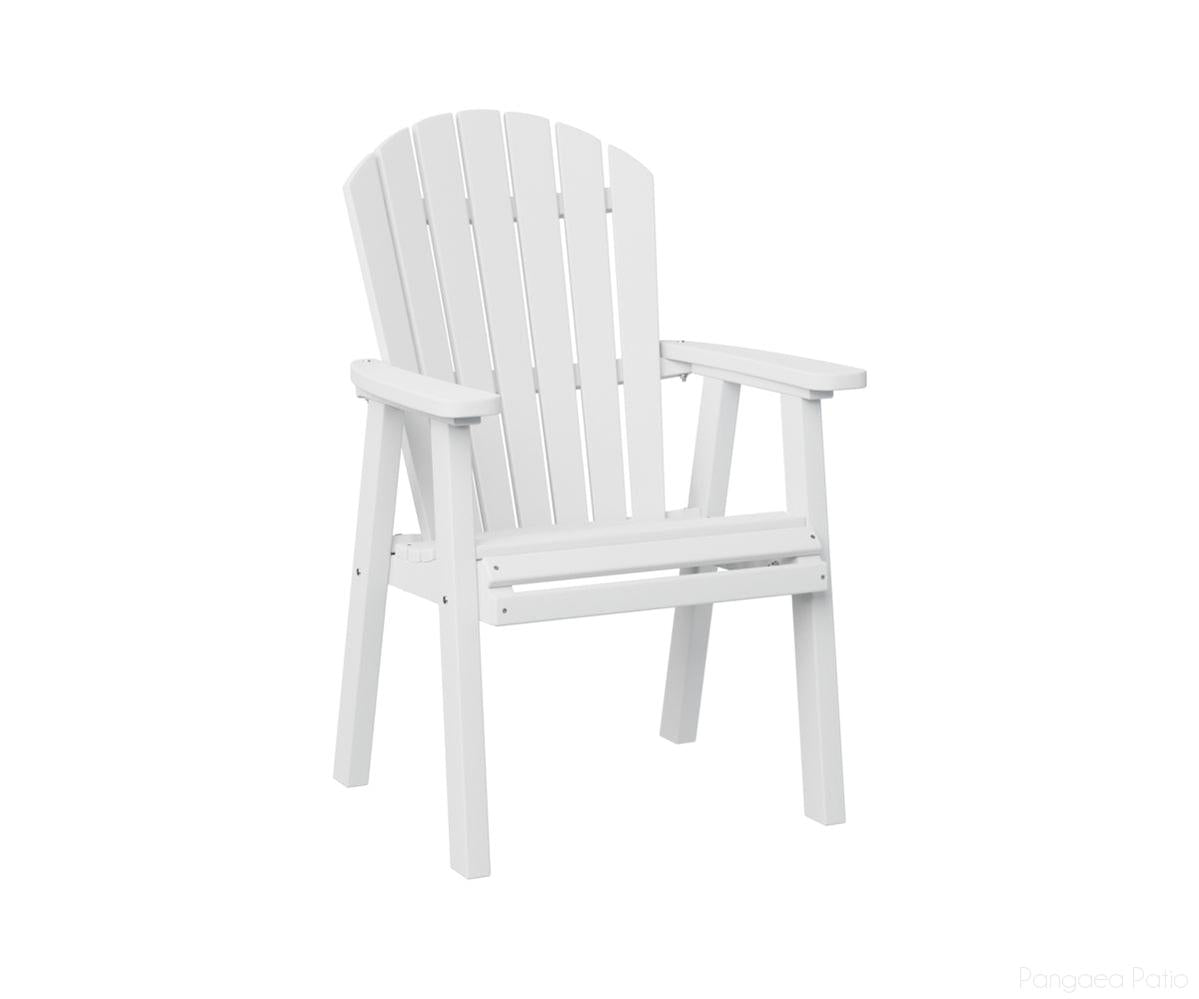 BGPEDC2127W-Berlin Gardens-Comfo-Back Dining Chair-White BG-Pangaea Patio