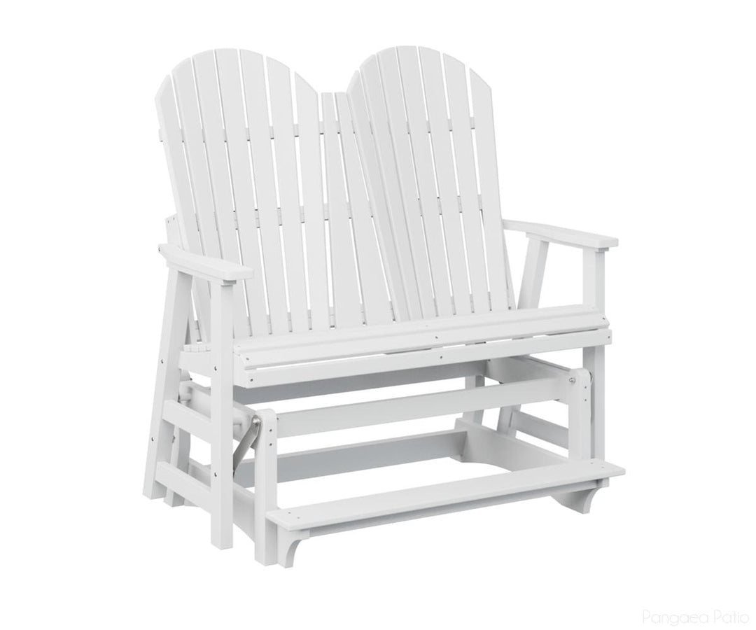 BGPCCG4800W-Berlin Gardens-Comfo-Back Double Counter Glider-White BG-Pangaea Patio