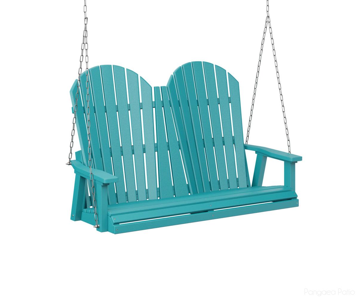 BGPCTS4800ABZC-Berlin Gardens-Comfo-Back Double Swing-Zinc-Aruba Blue BG-Pangaea Patio