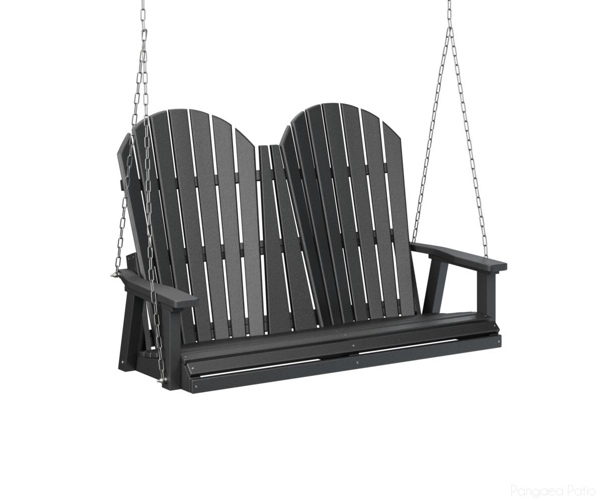 BGPCTS4800BZC-Berlin Gardens-Comfo-Back Double Swing-Zinc-Black BG-Pangaea Patio