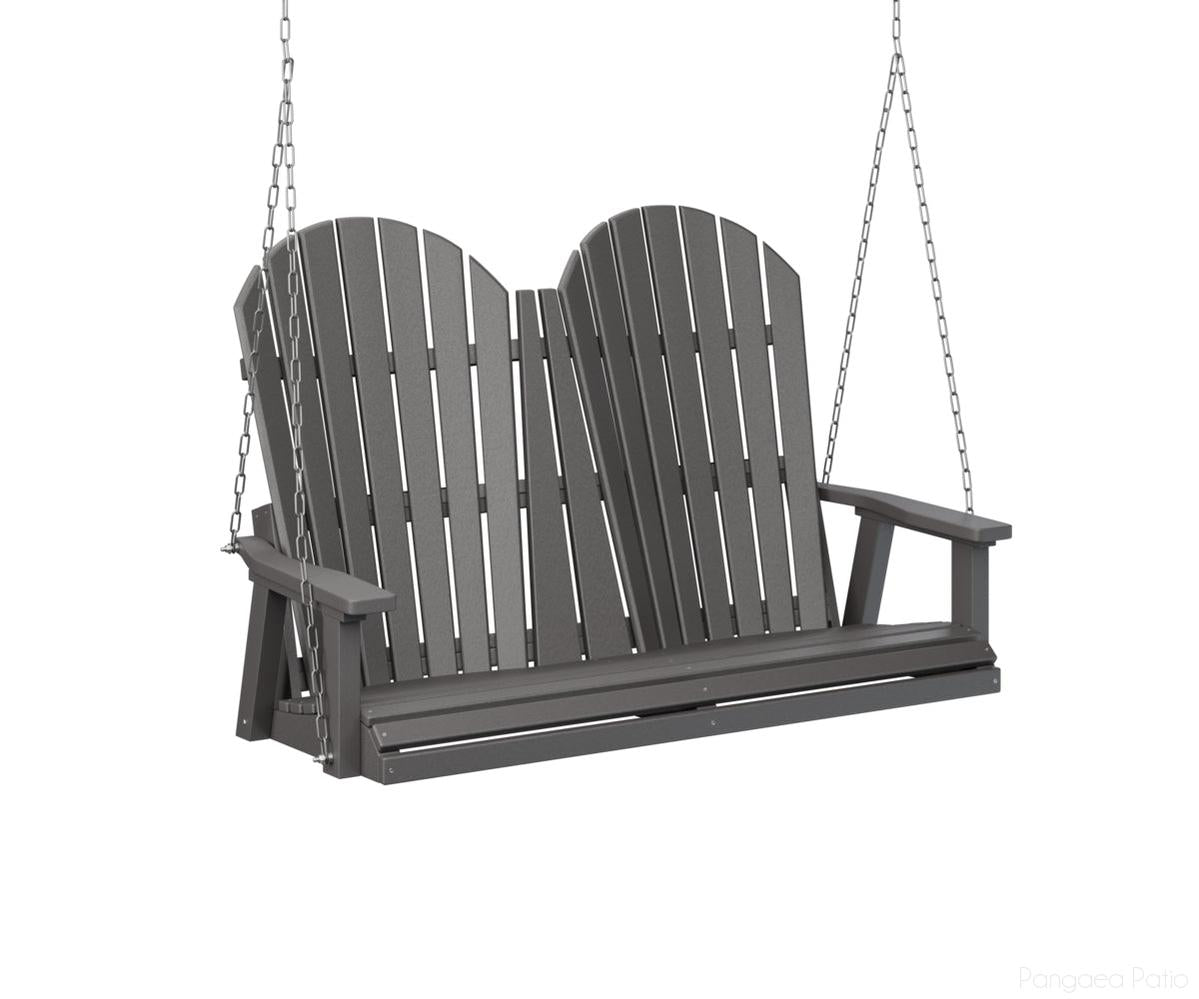 BGPCTS4800SGZC-Berlin Gardens-Comfo-Back Double Swing-Zinc-Smoke Gray BG-Pangaea Patio