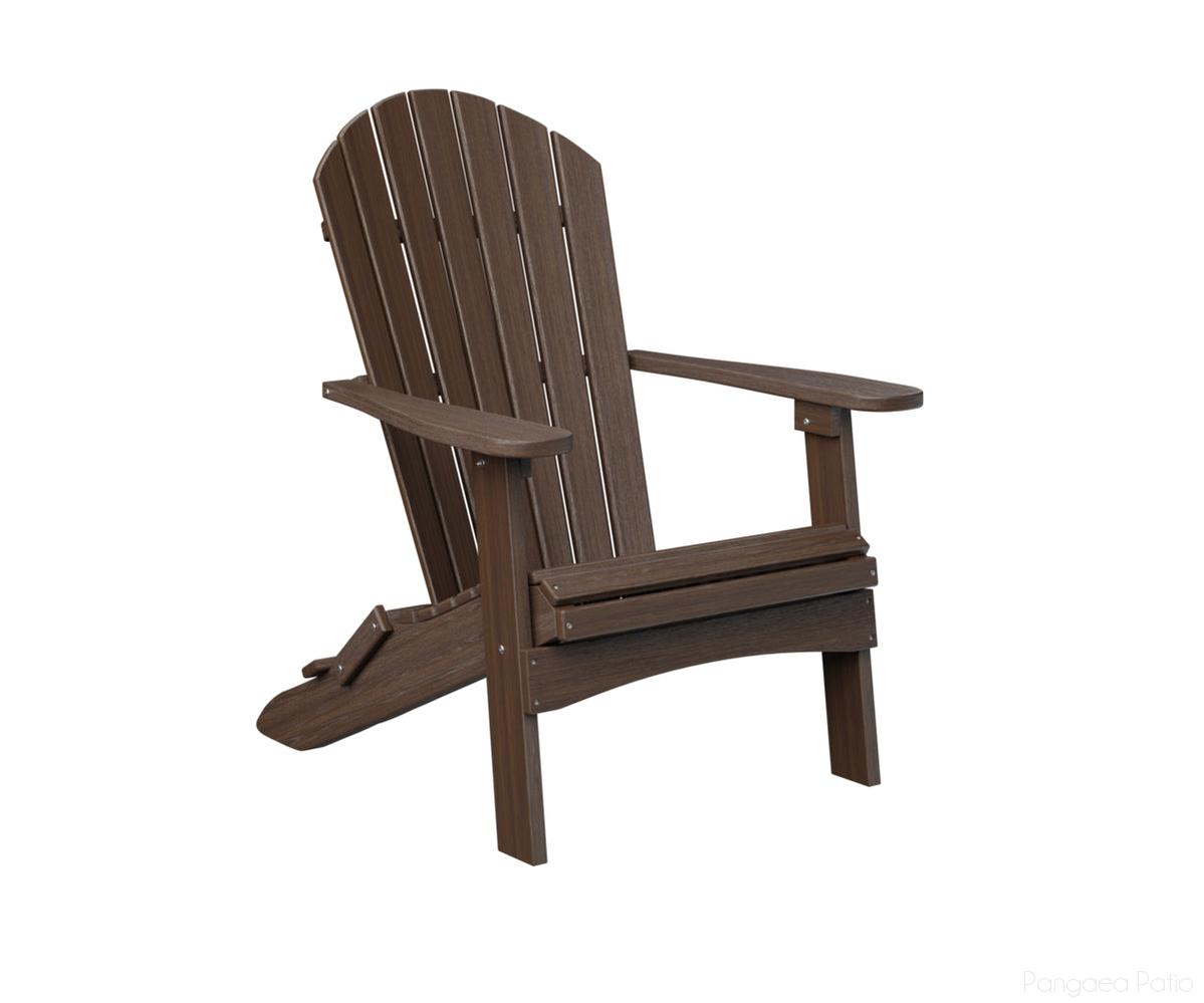 BGPFAC3240BW-Berlin Gardens-Comfo-Back Folding Adirondack Chair-Brazilian Walnut BG-Pangaea Patio