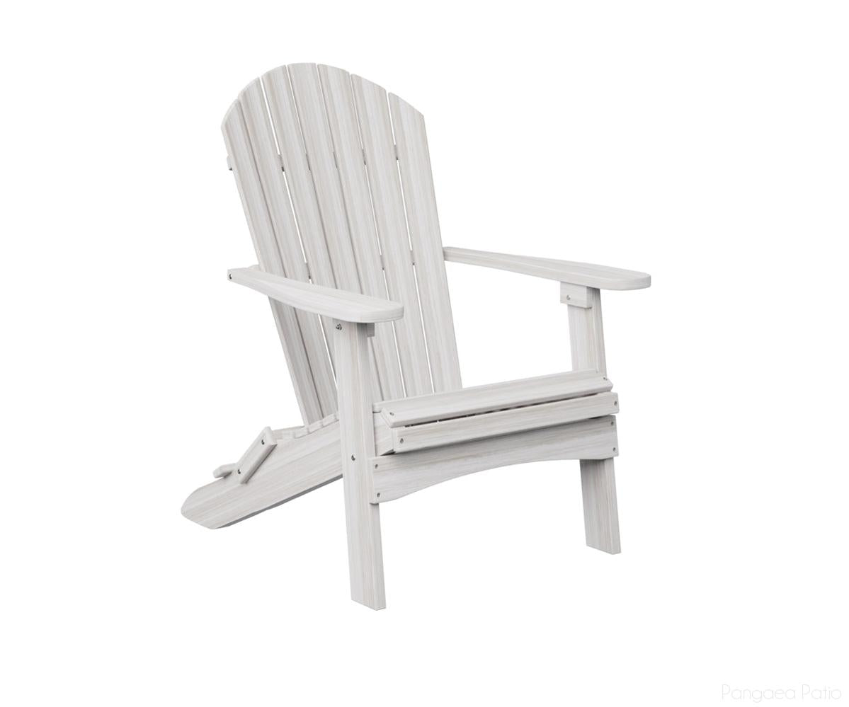 BGPFAC3240SS-Berlin Gardens-Comfo-Back Folding Adirondack Chair-Seashell BG-Pangaea Patio