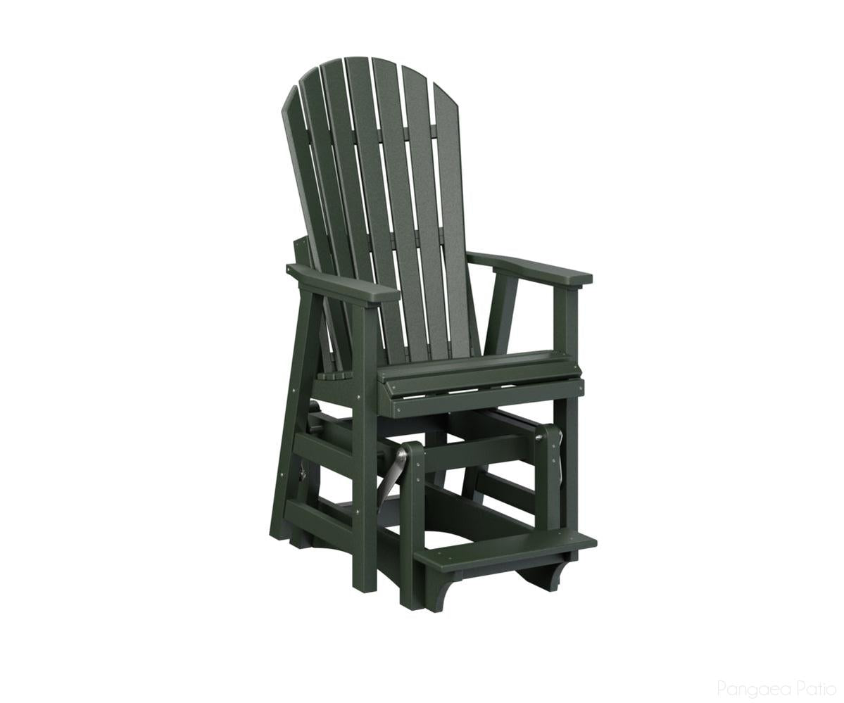 BGPCCG2400G-Berlin Gardens-Comfo-Back Single Counter Glider-Green BG-Pangaea Patio