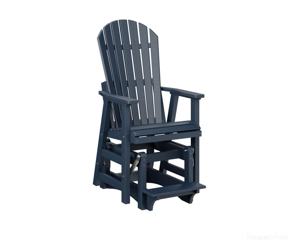 BGPCCG2400NB-Berlin Gardens-Comfo-Back Single Counter Glider-Navy Blue BG-Pangaea Patio