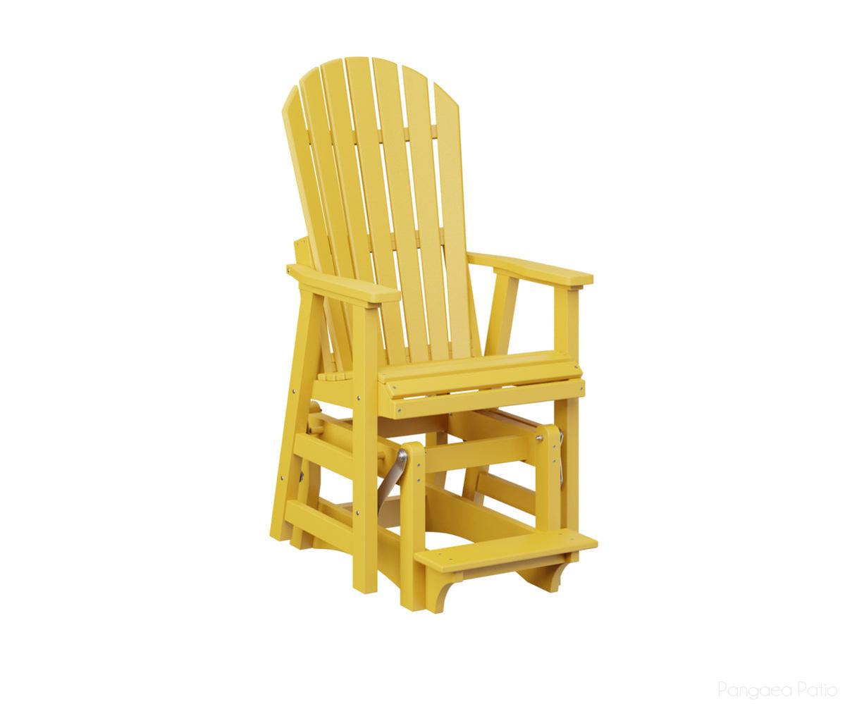 BGPCCG2400SY-Berlin Gardens-Comfo-Back Single Counter Glider-Sunburst Yellow BG-Pangaea Patio