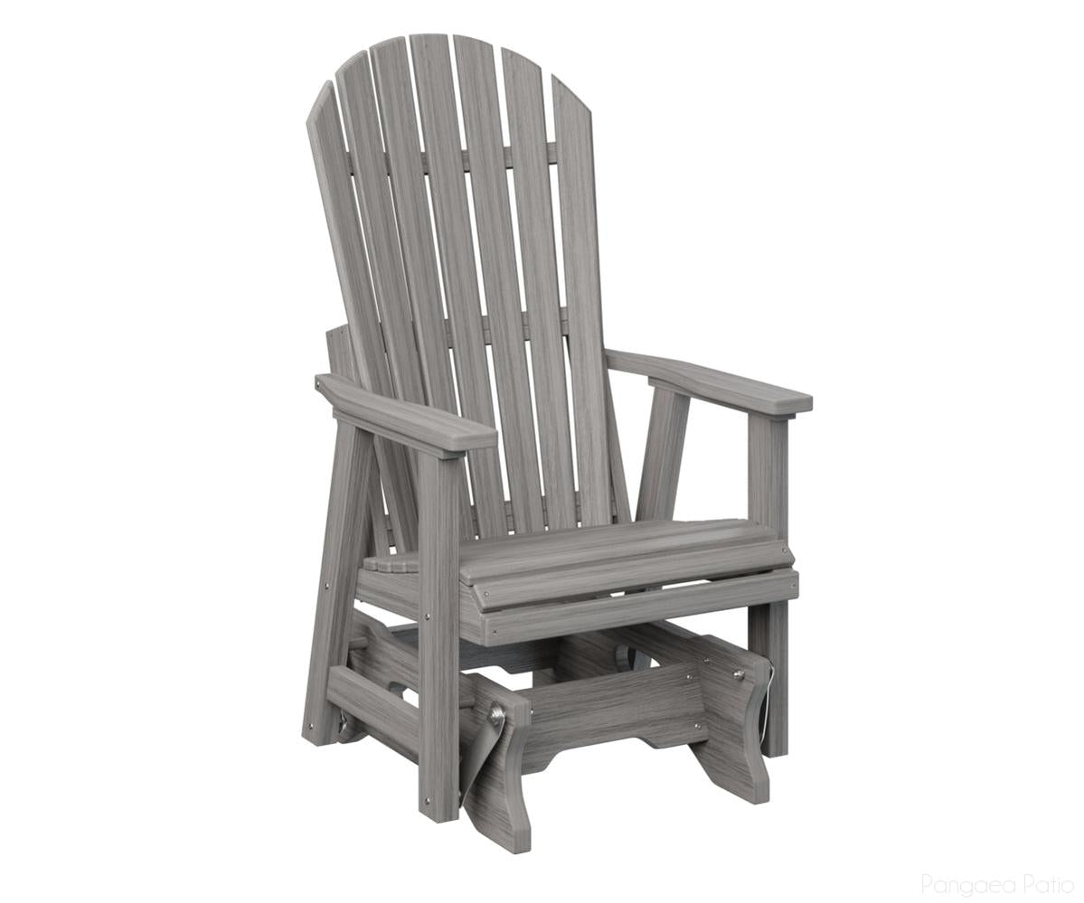 BGPCTG2400DG-Berlin Gardens-Comfo-Back Single Glider-Driftwood Gray BG-Pangaea Patio