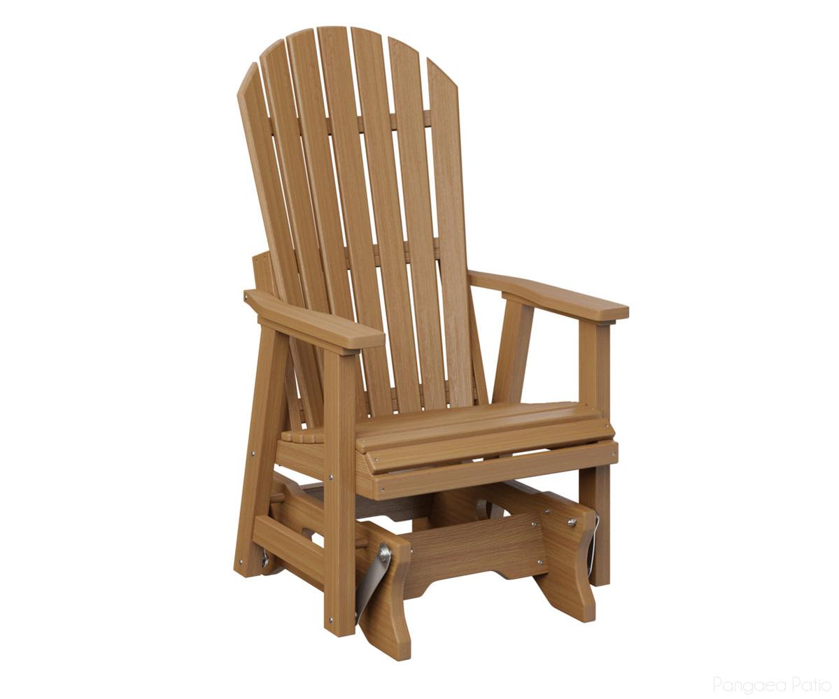 BGPCTG2400NT-Berlin Gardens-Comfo-Back Single Glider-Natural Teak BG-Pangaea Patio