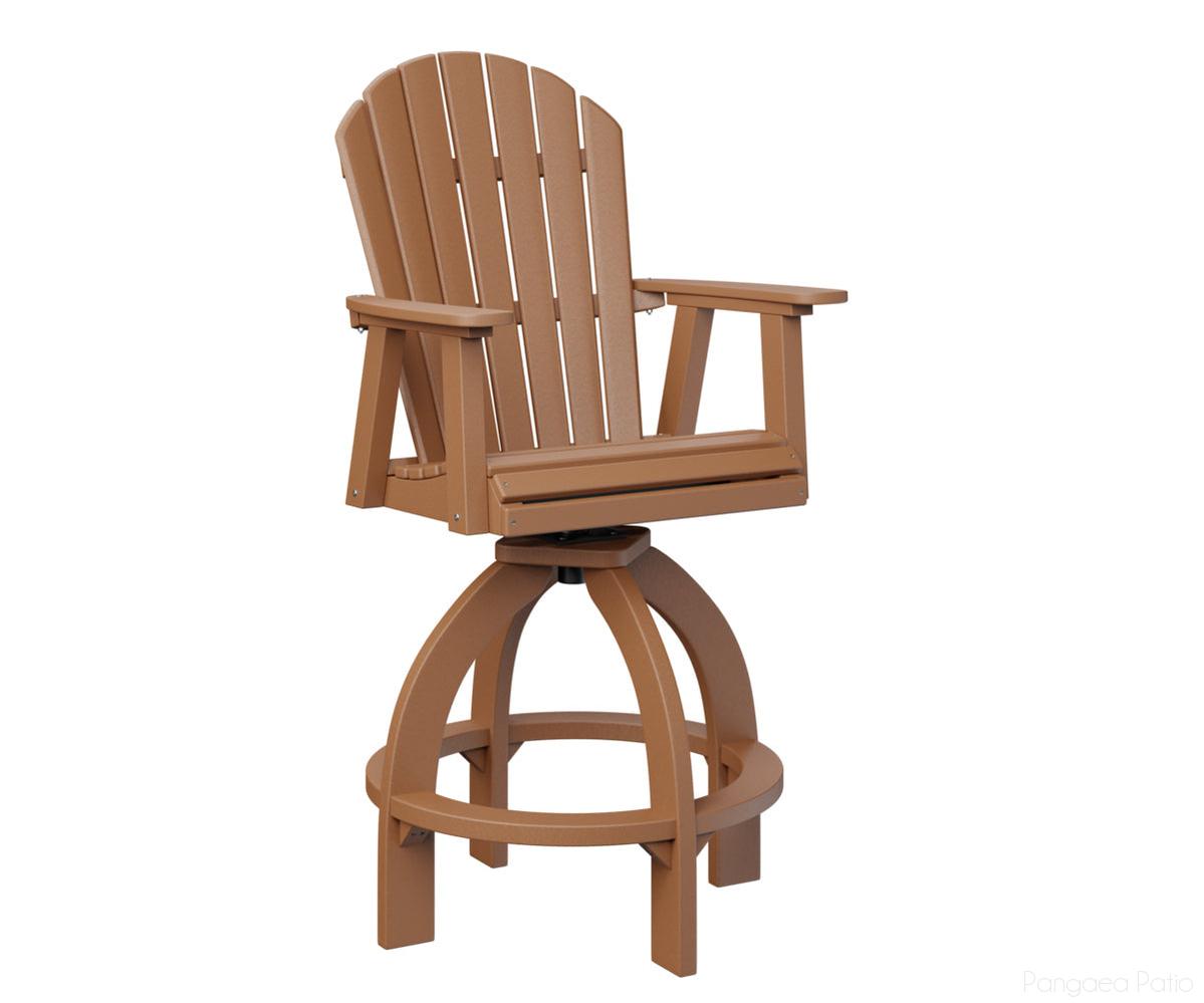 BGESXTC2139C-Berlin Gardens-Comfo-Back Swivel 30" XT Chair-Cedar BG-Pangaea Patio
