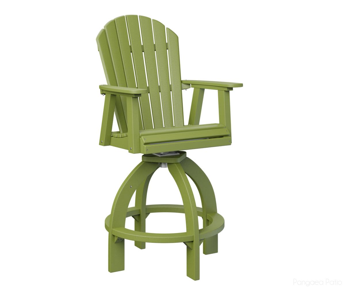 BGESXTC2139KG-Berlin Gardens-Comfo-Back Swivel 30" XT Chair-Kiwi Green BG-Pangaea Patio