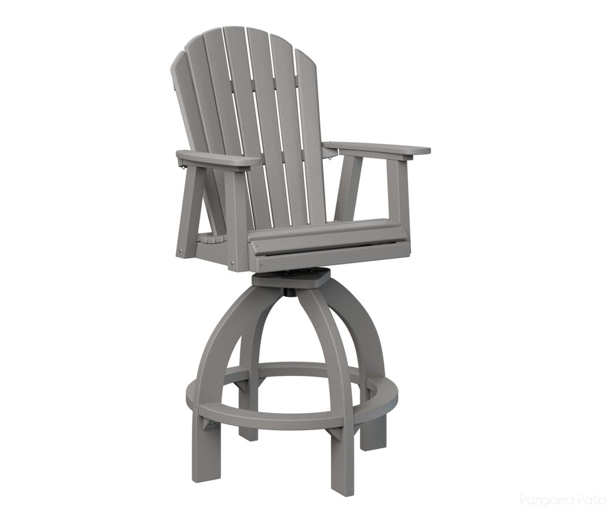 BGESXTC2139LG-Berlin Gardens-Comfo-Back Swivel 30" XT Chair-Light Gray BG-Pangaea Patio