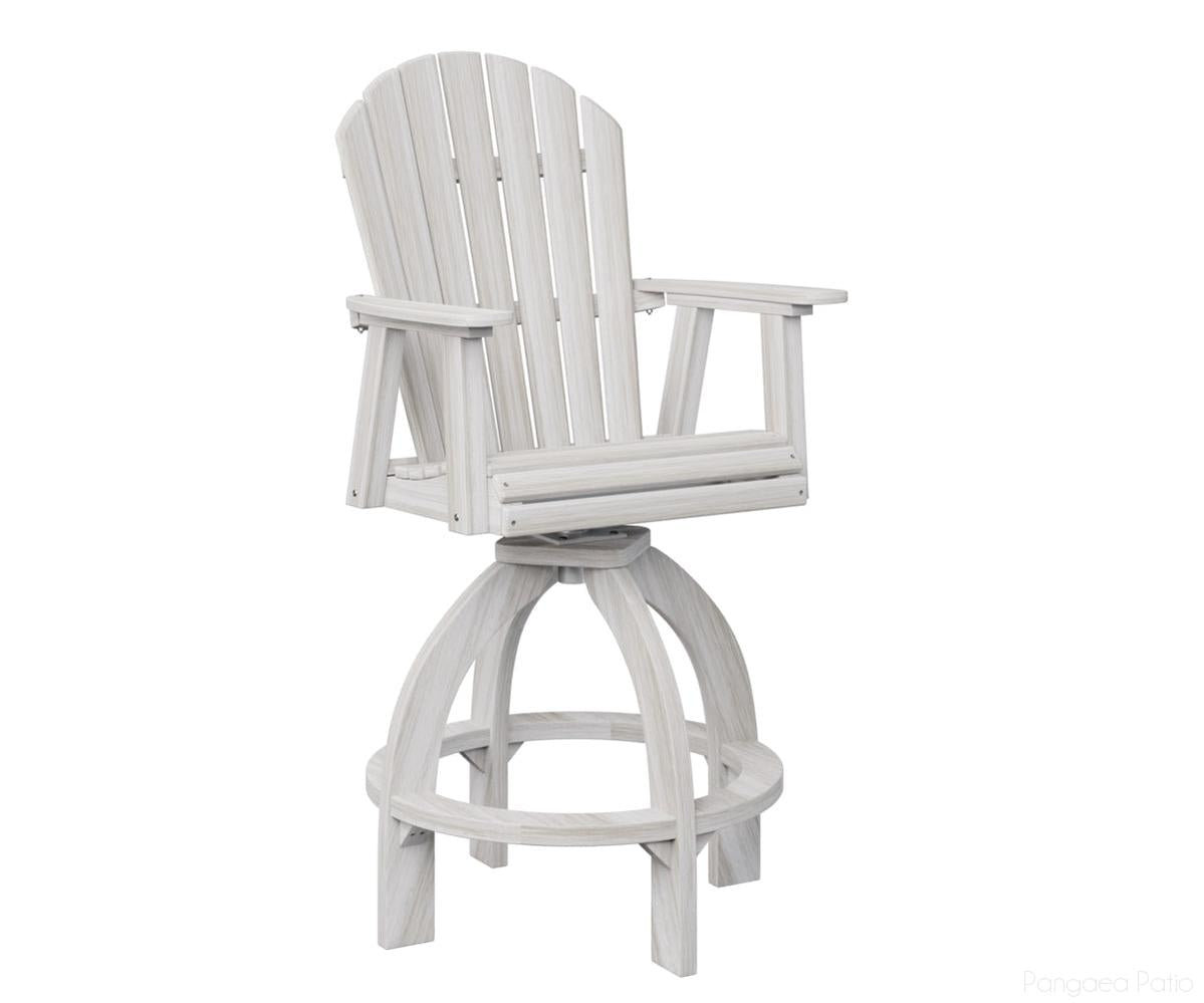 BGESXTC2139SS-Berlin Gardens-Comfo-Back Swivel 30" XT Chair-Seashell BG-Pangaea Patio